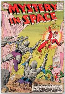 Mystery in Space #54 VG 4.0 2nd Adam Strange 1959  