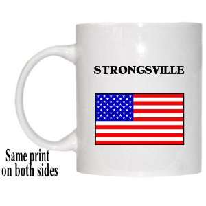  US Flag   Strongsville, Ohio (OH) Mug 