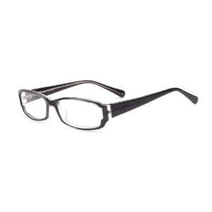  80301 prescription eyeglasses (Black/Clear) Health 