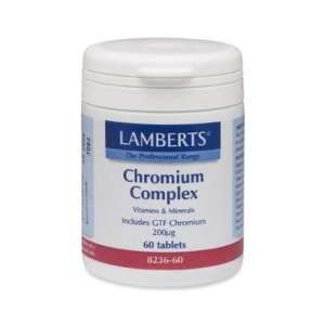  Lamberts Lamberts, Chromium Complex, 60 Tablets. Beauty