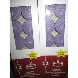   Candles 12 Lumina Cup. (Purple Color) (Burn Time 3 4 Hrs.) Everything