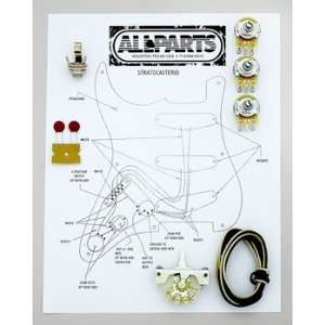  Wiring Kit for Strat Musical Instruments