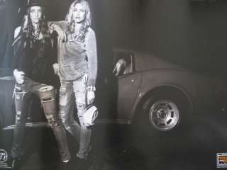 New Volcom Poster COOL Girls with Car L@@K  