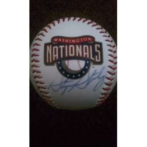  Stephen Strasburg Signed Washington Nationals Baseball 