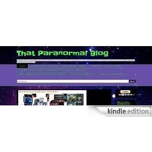  That Paranormal Blog Kindle Store Dawn Gagnon
