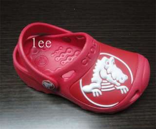 crocs0 gabe red kids sandals/slippers size us C 8 9,10 11,12 13  