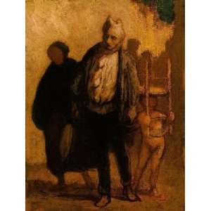   Saltimbanques, By Daumier Honoré  