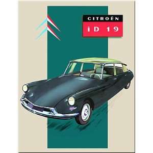  French Advertising Sign Citroen iD 19 Classic Car