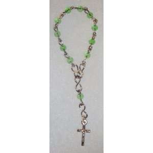  4 1/4 Long Pocket Rosary hand folded .035 SS Wire with 