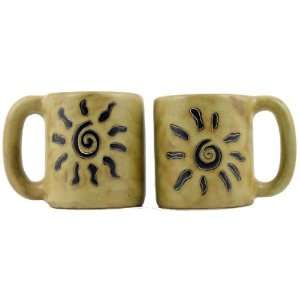  Two (2) MARA STONEWARE   16 Ounce Collectible Coffee Cups Dinnerware 