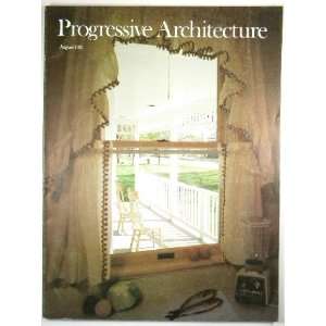   Architecture August 1981 (Volume 62) John Morris Dixon Books