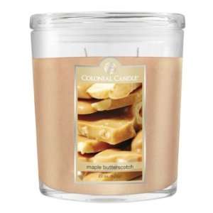  Pack of 2 Colonial Candle Maple Butterscotch Scented Jar 
