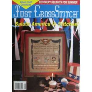  Just Cross Stitch Magazine (Salute America in Stitches 