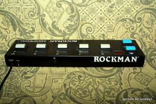   de pedal de pie de Rockman Midi Midipedal fuerte pisa la caja 128