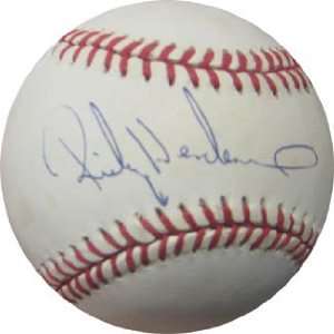 Autographed Rickey Henderson Baseball   Autographed Baseballs  