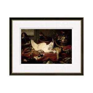  Still Life Of Game And Shellfish Framed Giclee Print
