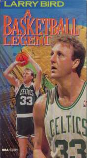 LARRY BIRD   Boston Celtics Dynasty 3 Time NBA MVP VHS  