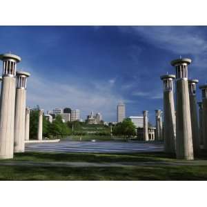  Colonnade in Park, 95 Bell Carillons, Bicentennial Mall 