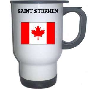    Canada   SAINT STEPHEN White Stainless Steel Mug 