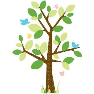 RoomMates RMK1319GM Dotted Tree Peel & Stick Giant Wall Decal by 