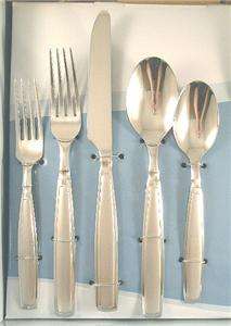 42 pc CAMBRIDGE STAINLESS FLATWARE SET TOWER SAND NEW  