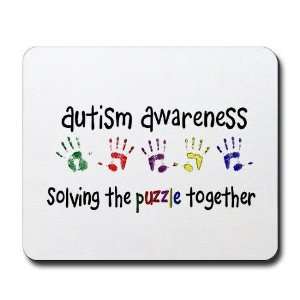  Autism Awareness Autism Mousepad by  Office 