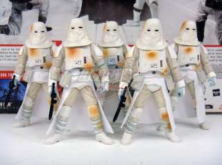 Lot Of 5 Star Wars Battle Of Hoth Snowtrooper Target Exclusive Loose 