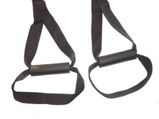 separately with foot straps can change the length of each handle 