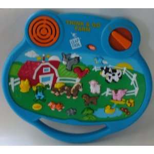 LEAP FROG ~ Think & Go Farm   electronic handheld toy