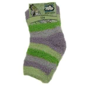  Worlds Softest Socks Spa Collection   Purple Stripes 