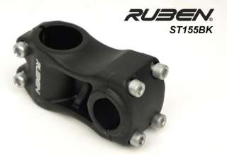 Ruben Fixed Gear Fixie Single Speed Road Bike STEM BLACK ST155BK 