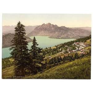   Reprint of Kaltbad and Pilatus, Rigi, Switzerland