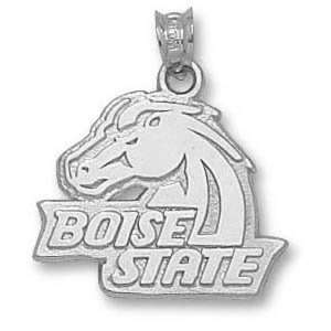  Boise State Broncos 5/8in Sterling Silver Pendant Jewelry