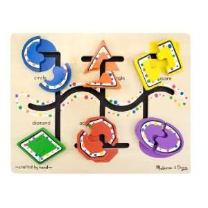  Melissa & Doug Geometric Shapes Maze Toys & Games