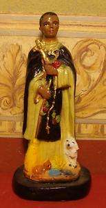 Saint San Martin de Porres Statue Imagen Estatua Santo  