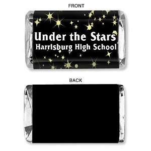  Under the Stars Personalized Mini Candy Bar Wrapper   Qty 