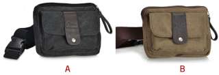 2color Sport Outdoor Canvas Fanny Waist Pack Backpack Belt Pocket Bag 