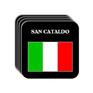  Italy   SAN CATALDO Set of 4 Mini Mousepad Coasters 