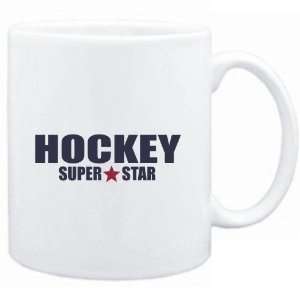  Mug White  SUPER STAR Hockey  Sports