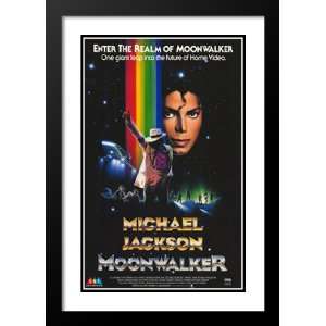  Moonwalker 32x45 Framed and Double Matted Movie Poster 