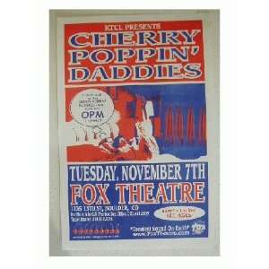    Cherry Poppin Daddies Handbill Poster Poppin 