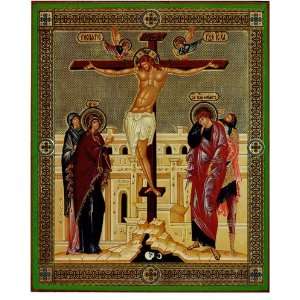  The Crucifixion, Orthodox Icon 