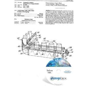    NEW Patent CD for CONVEYOR GUIDE STRUCTURE 
