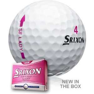  New In Box Srixon Soft Feel Lady Golf Balls 2 Dozen 
