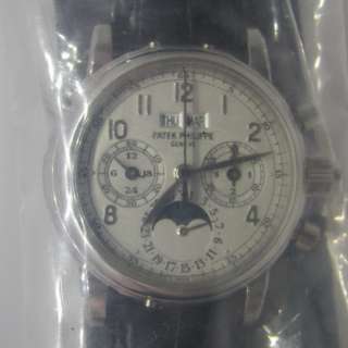   Platinum Perpetual Calendar Split Second Chronograph watch.  