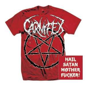 CARNIFEX hail satan T SHIRT NEW S M L XL  