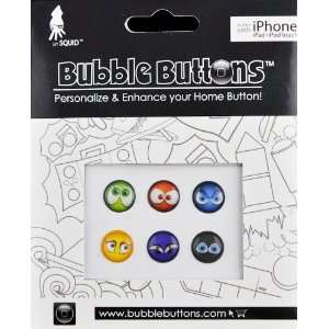  Buttons Home Button Sticker Smileys Pack Cell Phones & Accessories