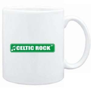  Mug White  Celtic Rock STREET SIGN  Music Sports 