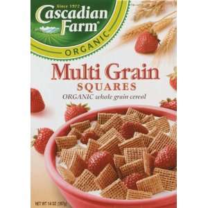  Cascadian Farm Organic Multi Grain Squares 13 oz Health 