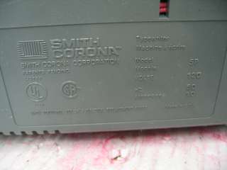 Smith Corona SD700 Electronic Typewriter Spell Right  